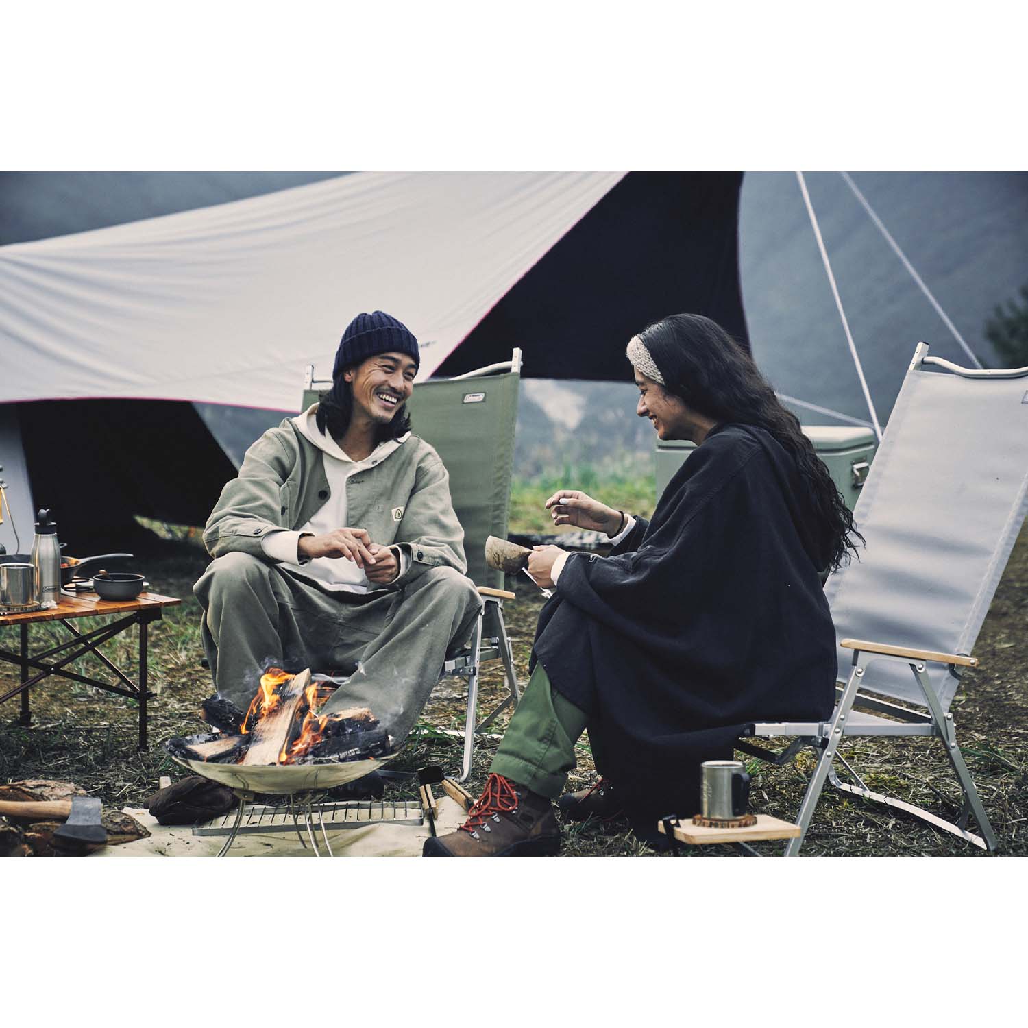 เก้าอี้พับแค้มปิ้ง Coleman Folding Chair Wide