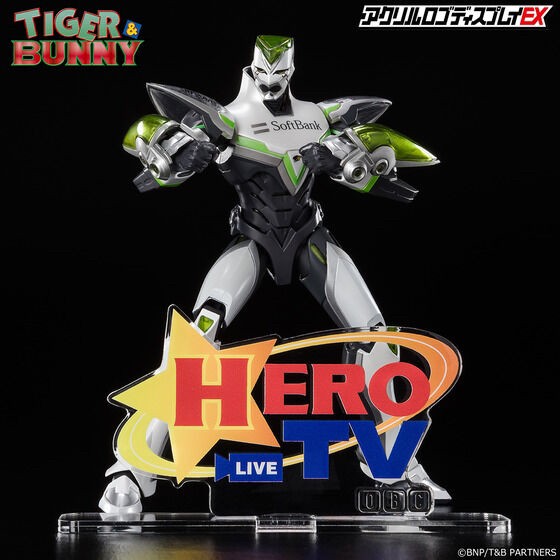 PRE-ORDER : Acrylic Logo Display EX TIGER & BUNNY HERO TV