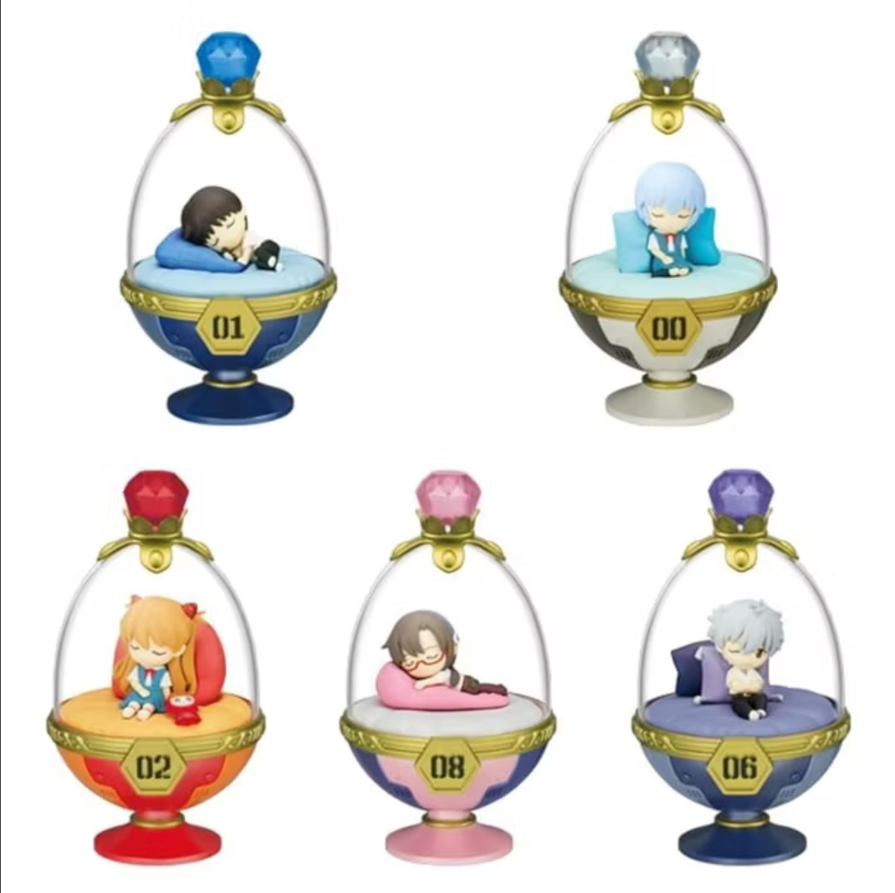 โมเดล ได้ 1 ตัว | Neon Genesis Evangelion - Dreaming Pot Series by Re-Ment