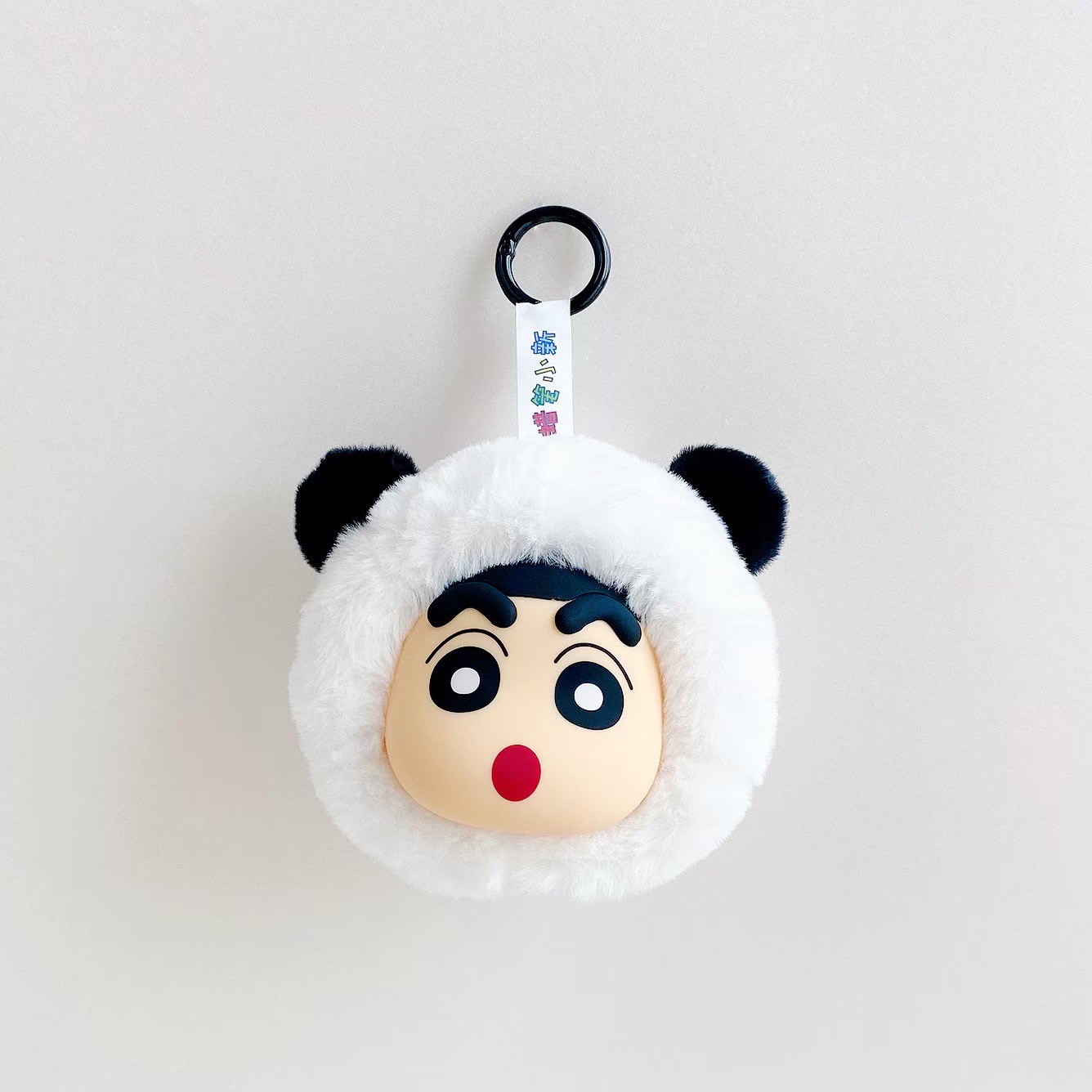 พวงกุญแจ ชินจัง ลิขสิทธิ์แท้ Crayon Shinchan Doll Buckle Animal Costume Plush Keychain by Futabasha