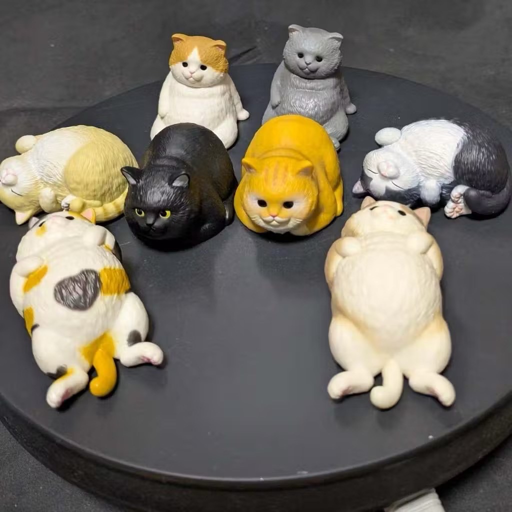 โมเดลแมวพุงนิ่มลิขสิทธิ์แท้ Mocchiri Kororin Cat by Bandai