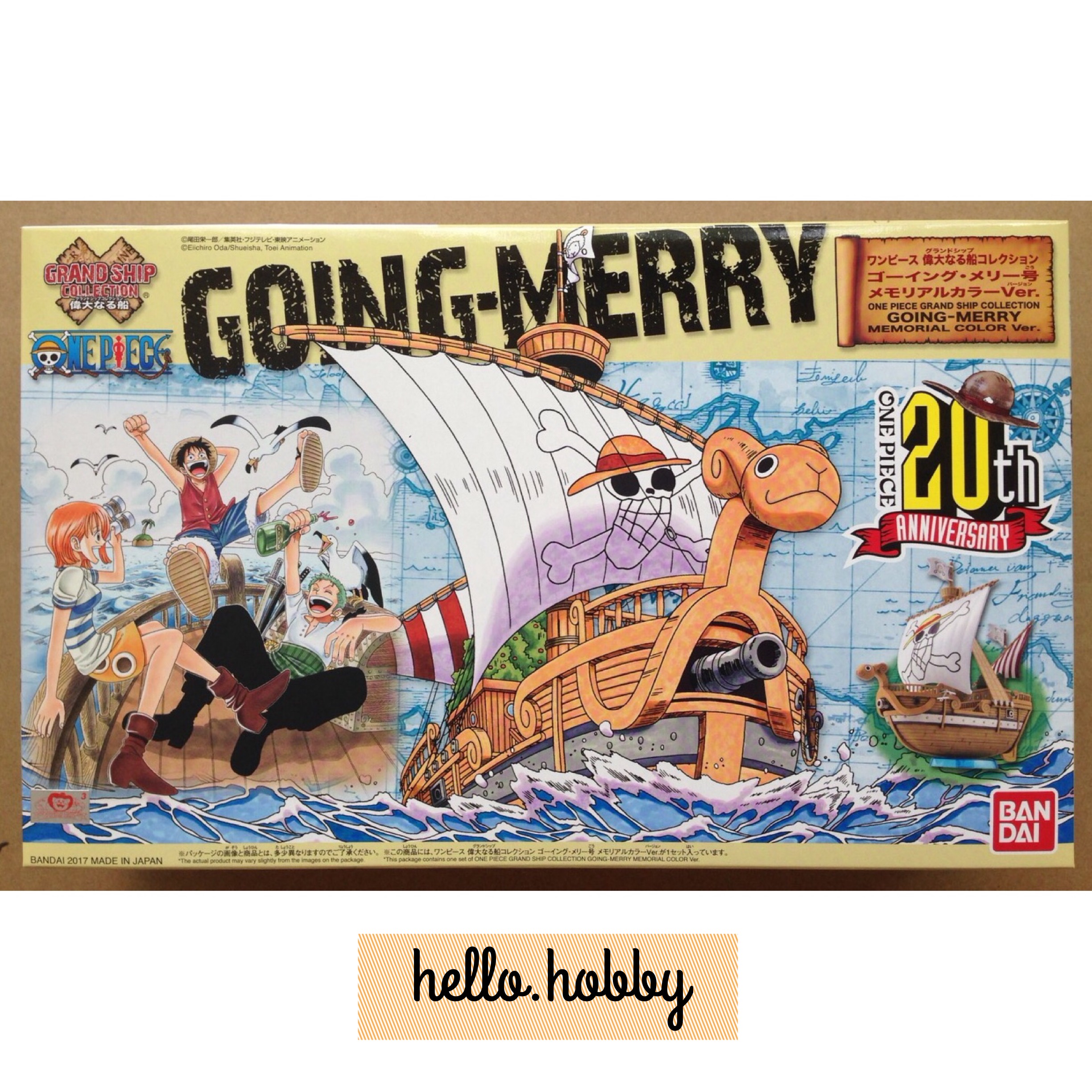 ONE PIECE Grand Ship Collection - Going Merry Memorial Color Ver.
