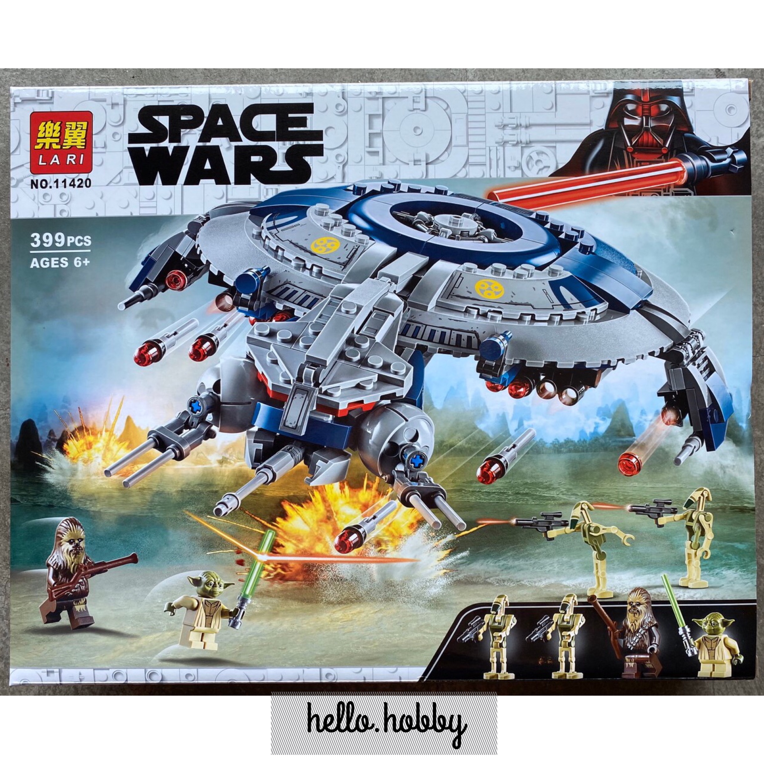 Lari 11420 Star Wars Droid Gunship 399pcs