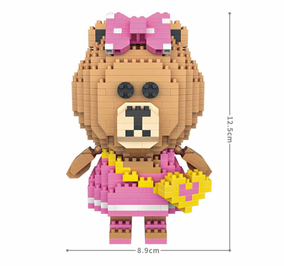 LOZ 9760 Line Town Choco 650pcs