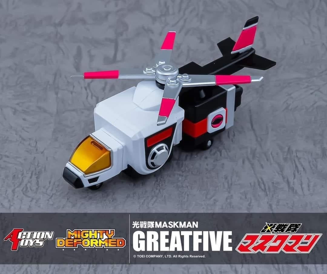Pre-order : MIGHTY DEFORMED Great Five by Action Toys