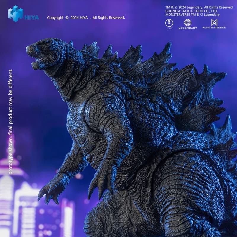 Pre-order : EXQUISITE BASIC+ Series Godzilla vs. Kong (2021) Heat Ray Godzilla Action Figure by Hiya Toys