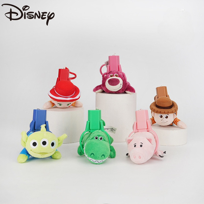 พวงกุญแจ ลิขสิทธิ์แท้ ได้ 1 ตัว | Disney - Toy Story - It’s Hang Time Plush Clip Keychain Series by Potdemiel