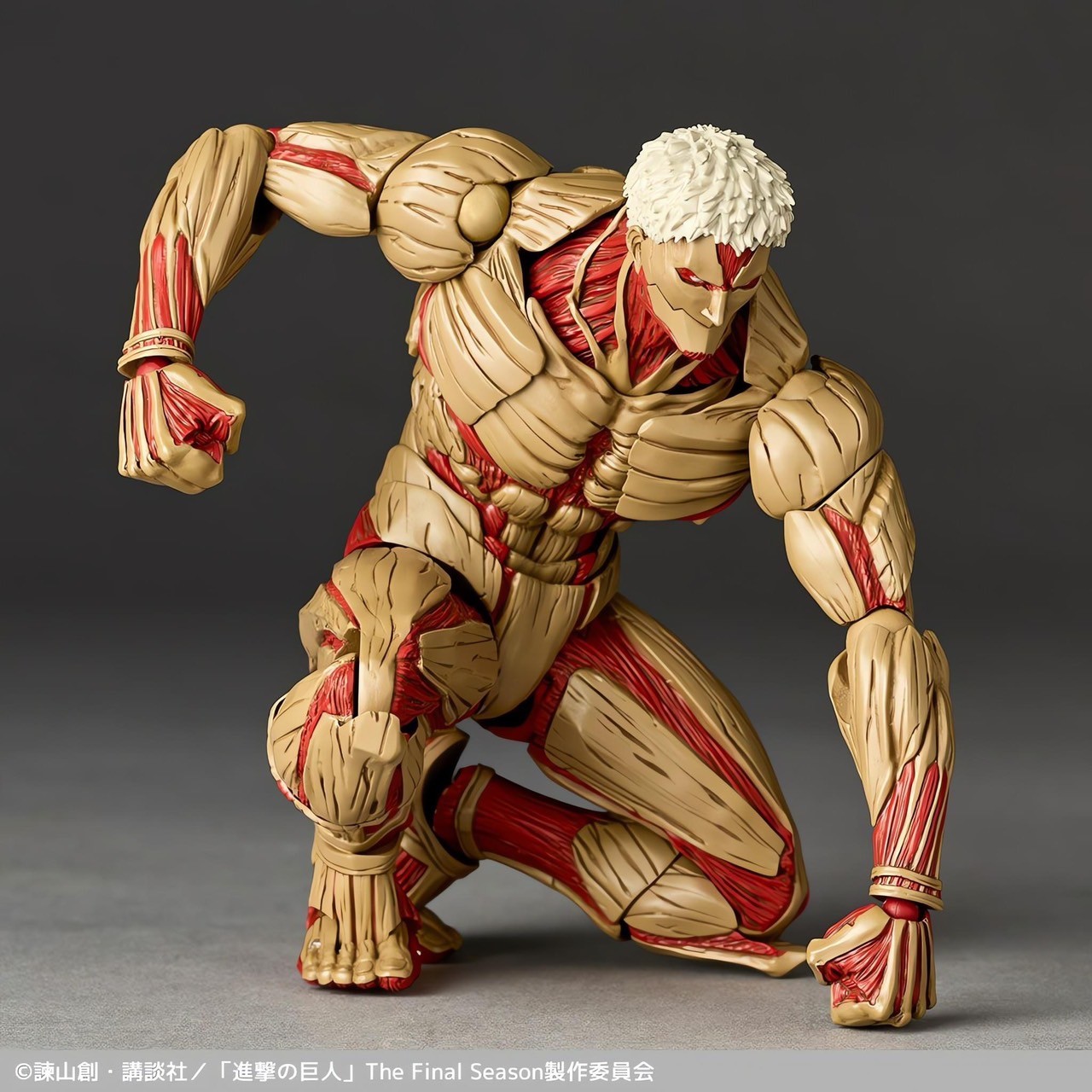 Pre-order : Revoltech Amazing Yamaguchi Attack on Titan Armored Titan by Kaiyodo
