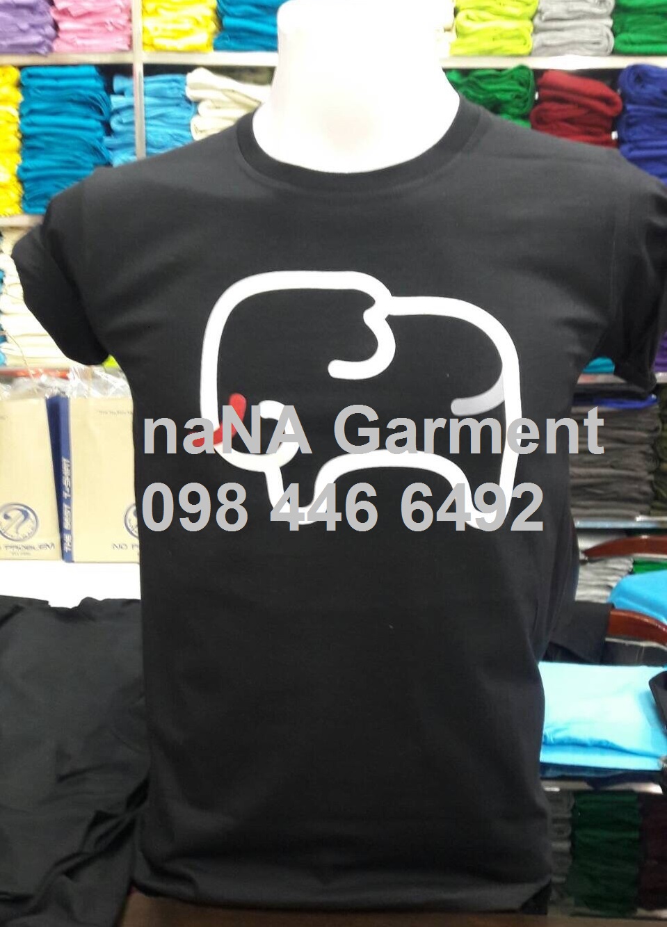 เสื้อยืด สกรีนโลโก้ ราคาถูก