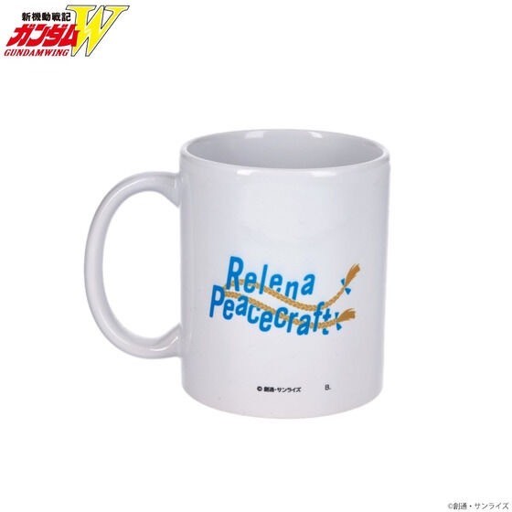 PRE-ORDER : New Mobile Report Gundam W Relena Peacecraft Series Mug