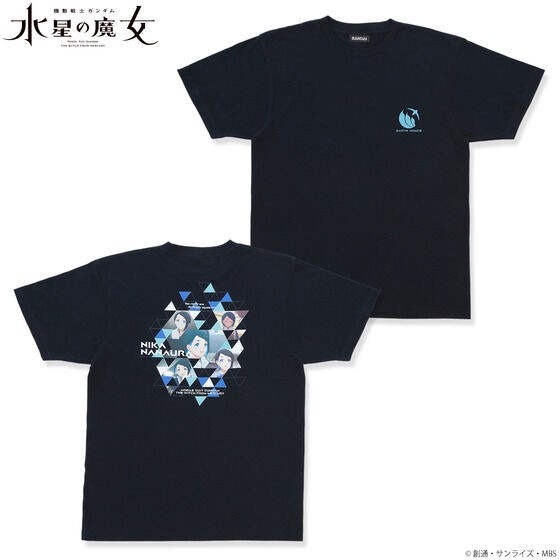 PRE-ORDER : Mobile Suit Gundam The Witch from Mercury Chuatury Design / Nika Design Short Sleeve T-shirt