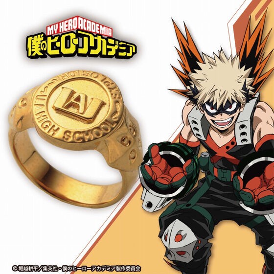 PRE-ORDER : My Hero Academia College Ring Collection