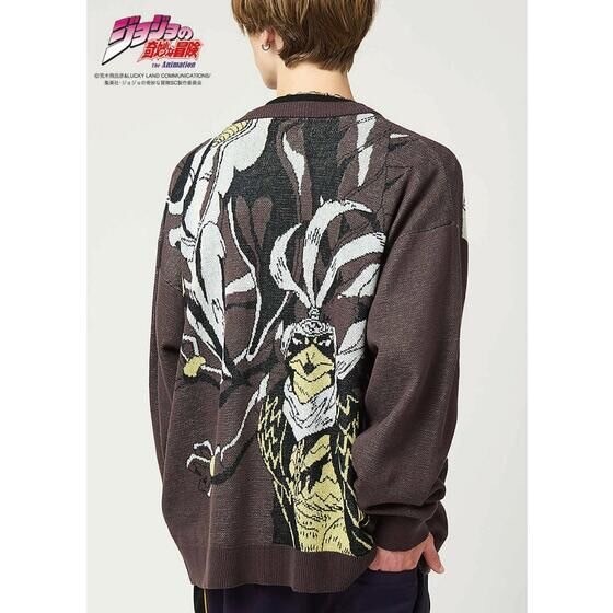 PRE-ORDER : "JoJo's Bizarre Adventure: Stardust Crusaders" Graniph Cardigan