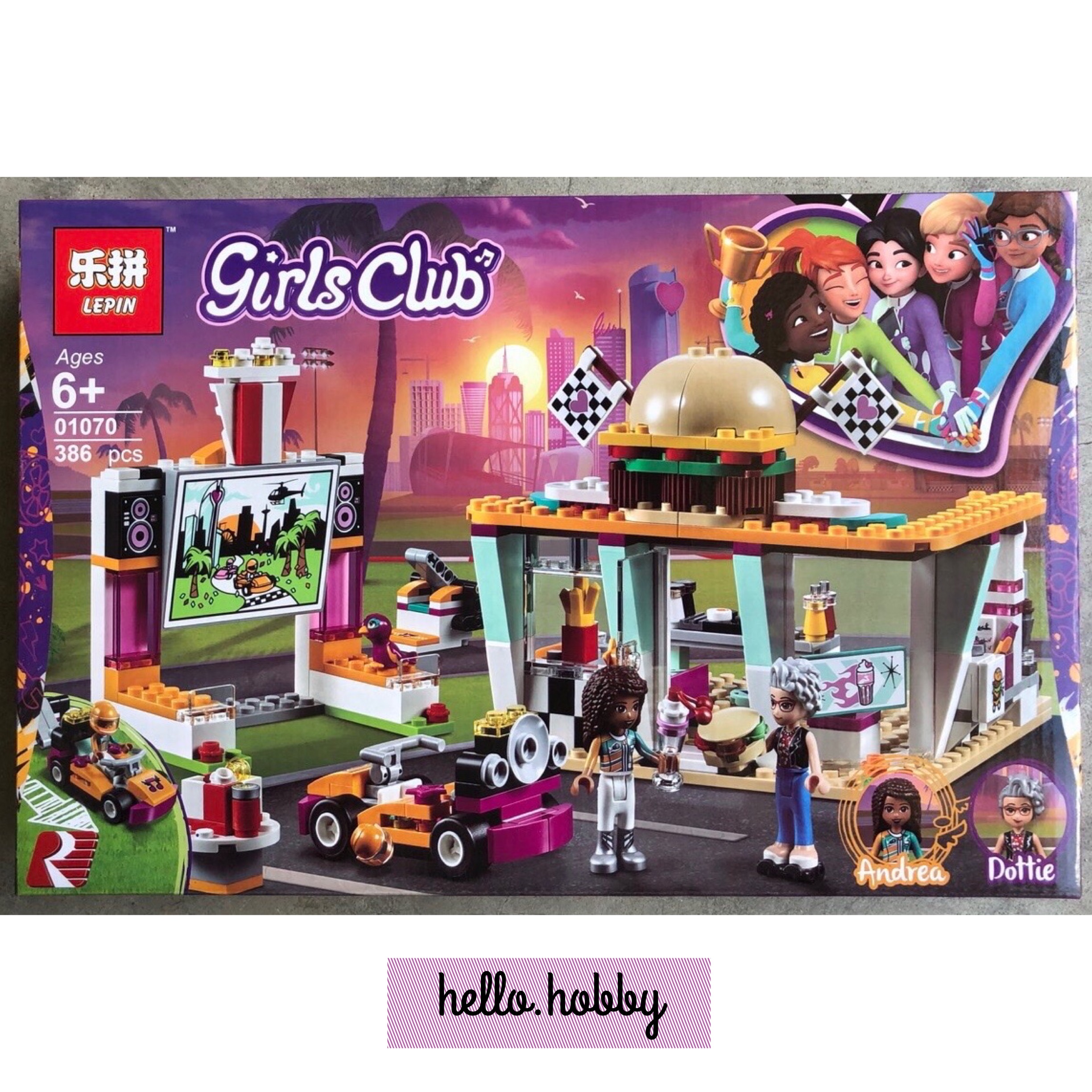 Lepin 01070 FRIENDS DRIFTING DINER 386pcs