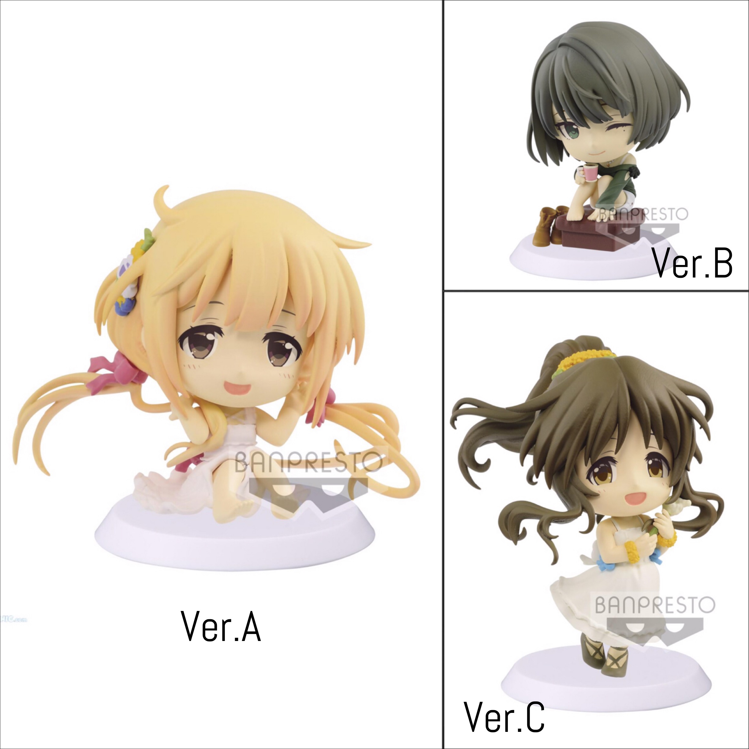 Pre-order : CHIBIKYUN CHARACTER 『THE IDOLMASTER CINDERELLA GIRLS』VOL.1 (A:ANZU FUTABA)/(B:KAEDE TAKAGAKI)/(C:AIKO TAKAMORI)