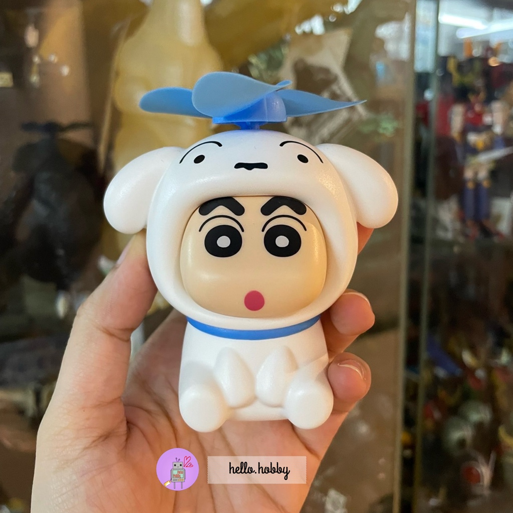 พัดลมมือถือ ชินจัง ลิขสิทธิ์แท้ Crayon Shinchan Mini Fan
