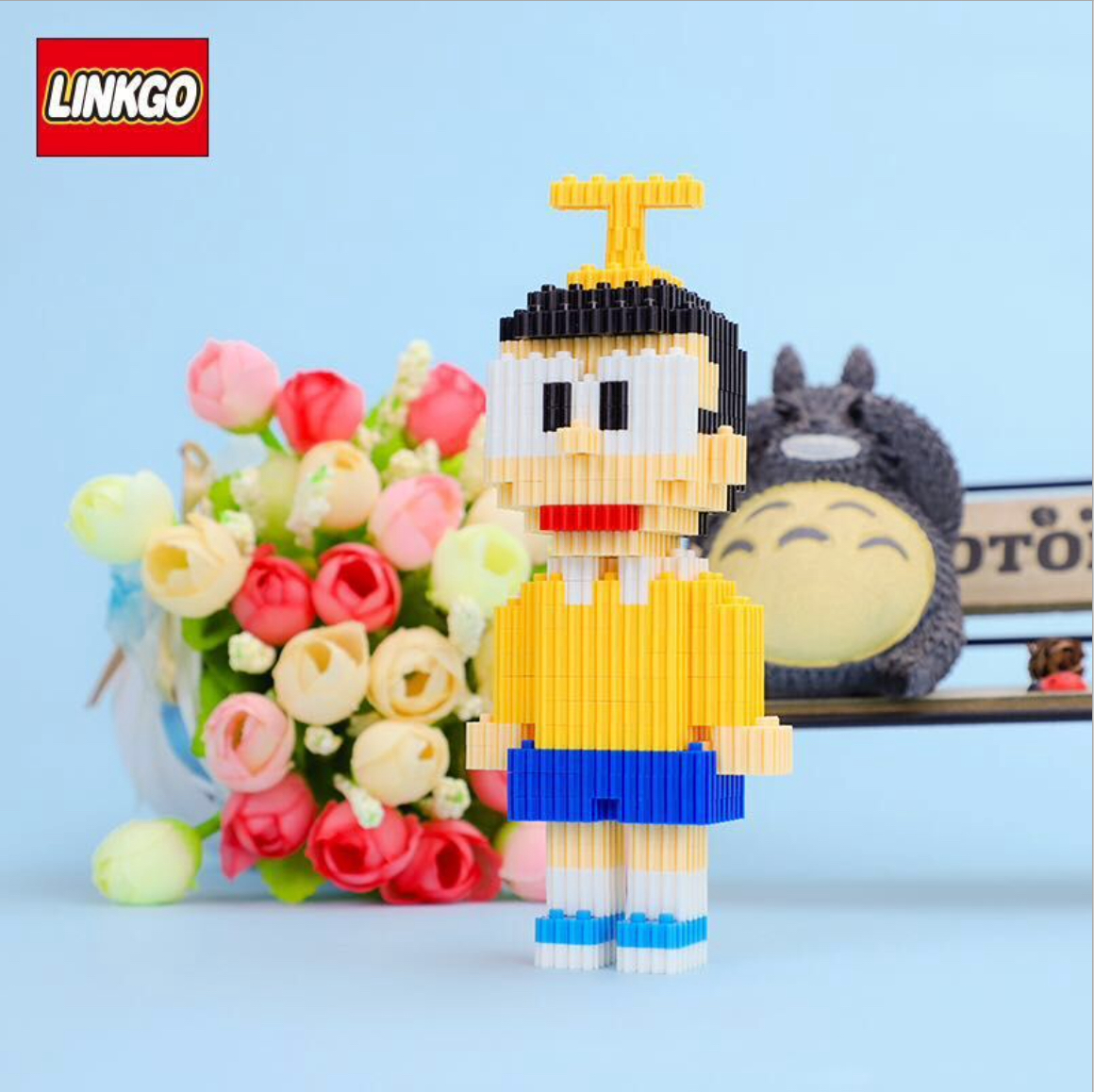 Linkgo 68133-68134, 68186-68189 Doraemon & friends (แบบเฟือง)