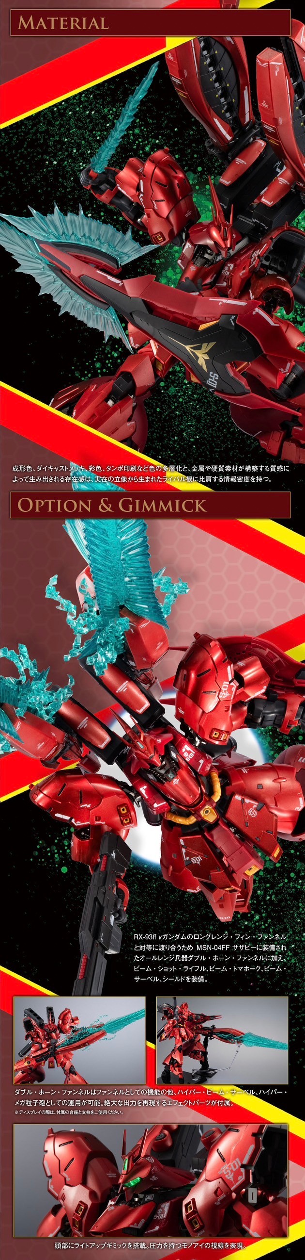 PRE-ORDER : Chogokin MSN-04FF SAZABI