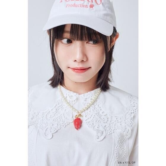 PRE-ORDER : [Oshi no Ko] × RoseMarie seoir Melt Strawberry Necklace