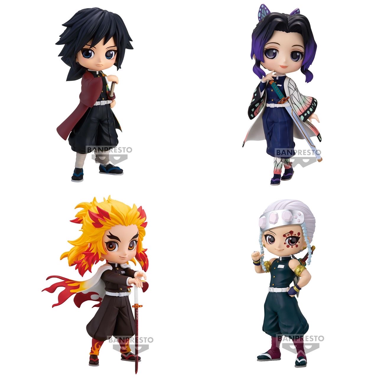 Pre-order : DEMON SLAYER: KIMETSU NO YAIBA Q POSKET -GIYU TOMIOKA- / -SHINOBU KOCHO- / -KYOJURO RENGOKU- / -TENGEN UZUI- (VER.A)