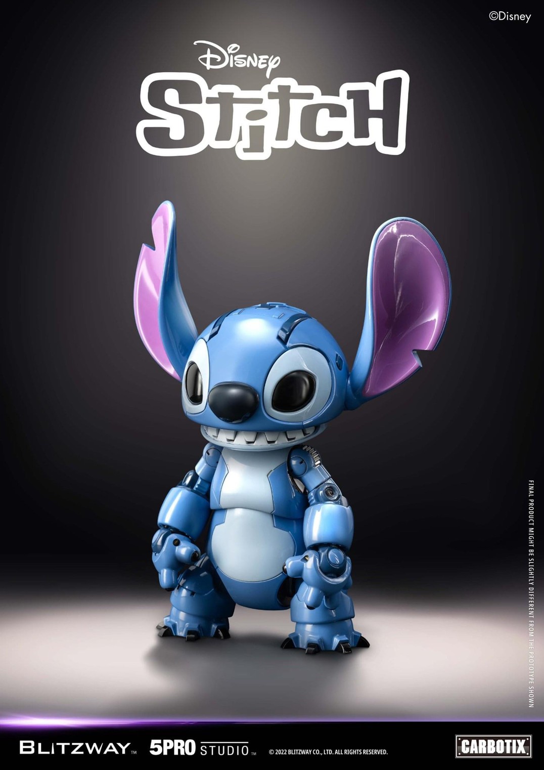 CARBOTIX Disney Characters Series Mickey Mouse / Donald Duck / Stitch by Blitzway x 5Pro Studio