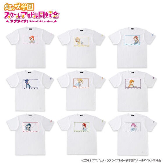 PRE-ORDER : Love Live! Nijigasaki High School Idol Club Ending Pattern T-shirt
