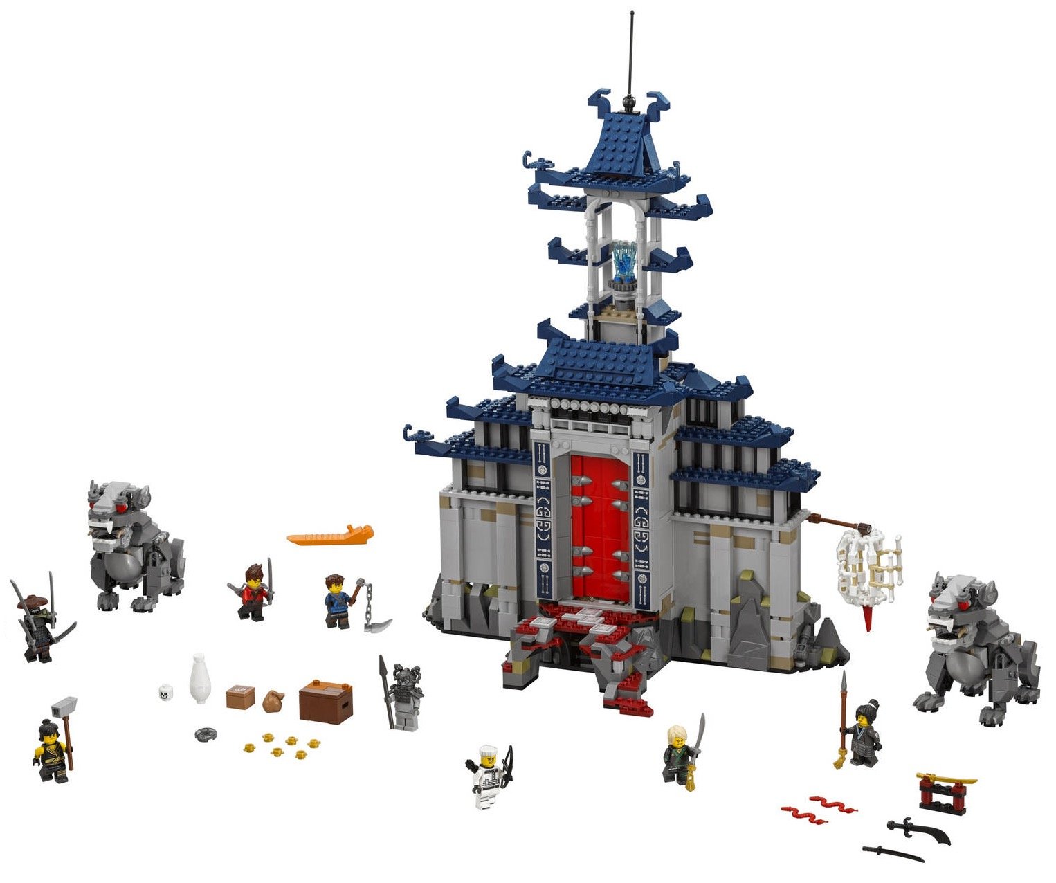SY 959 Ninjago The Temple of Ultimate Ultimate Weapon 1492pcs