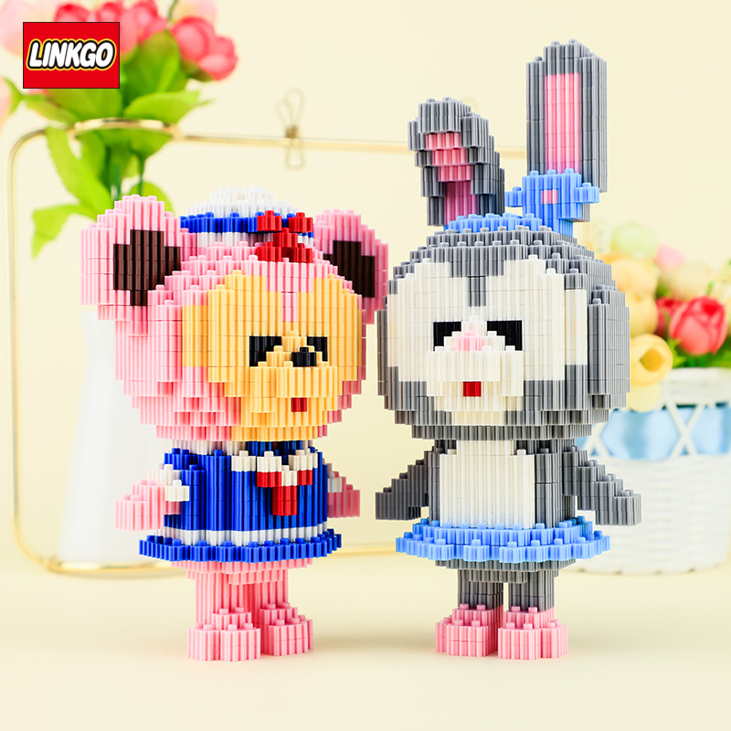 Linkgo 68205-68208 Animals (แบบเฟือง)