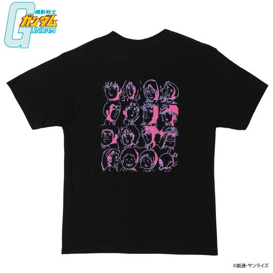 PRE-ORDER : Mobile Suit Gundam Face Design Short Sleeve T-shirt