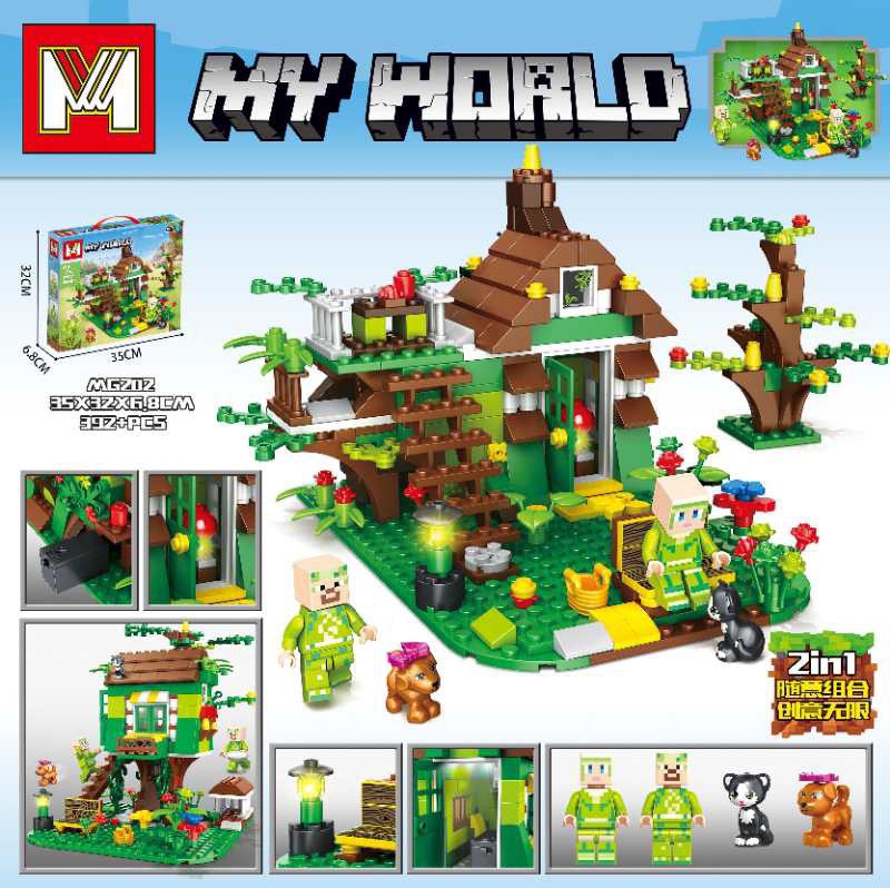 Mg 202 Minecraft 392pcs