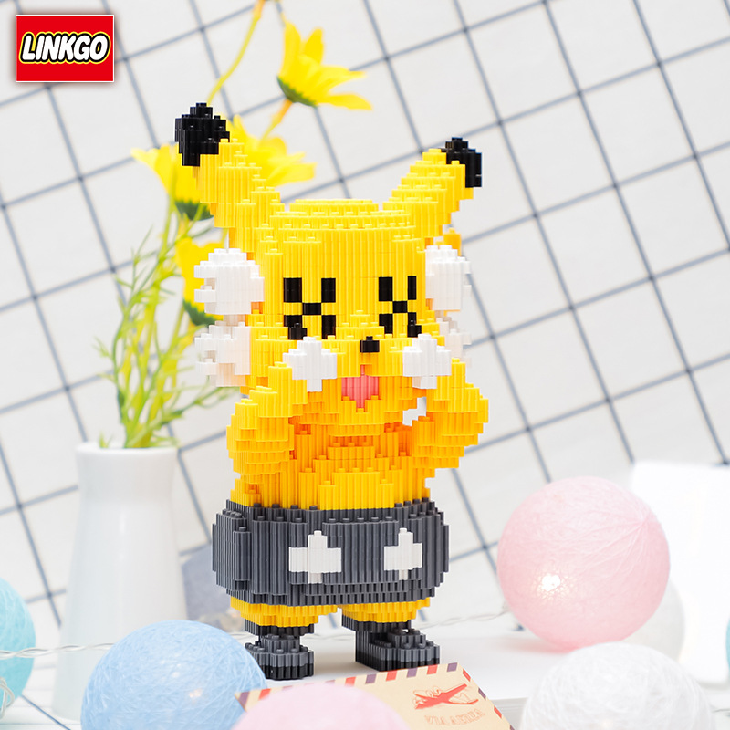 Linkgo 68401 - 68402 Pikachu x Kaws