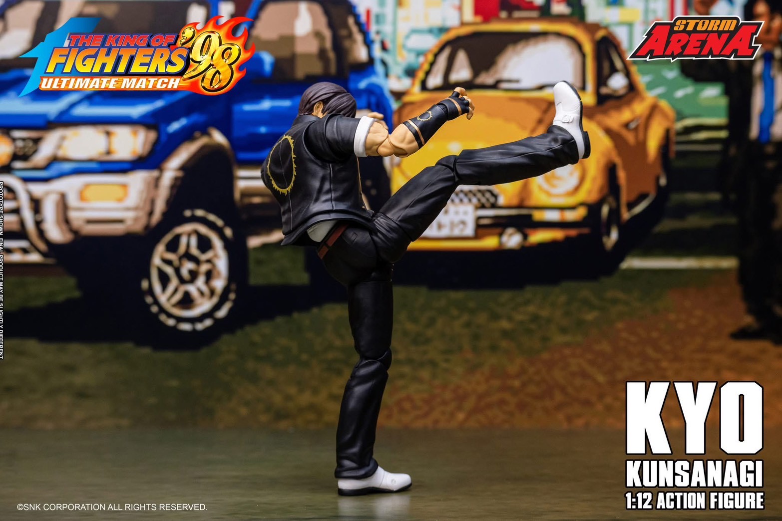 Pre-order : STORM ARENA The King Of Fighter’s 98um Kyo Kusanagi 1/12 Scale Action Figure by Storm Collectibles