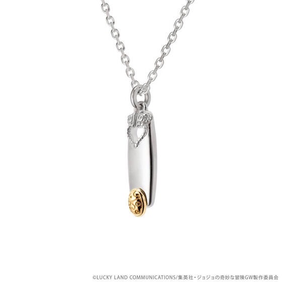 PRE-ORDER : JoJo's Bizarre Adventure Golden Wind x U-TREASURE Feature Necklace "Bruno Bucciarati"/Silver
