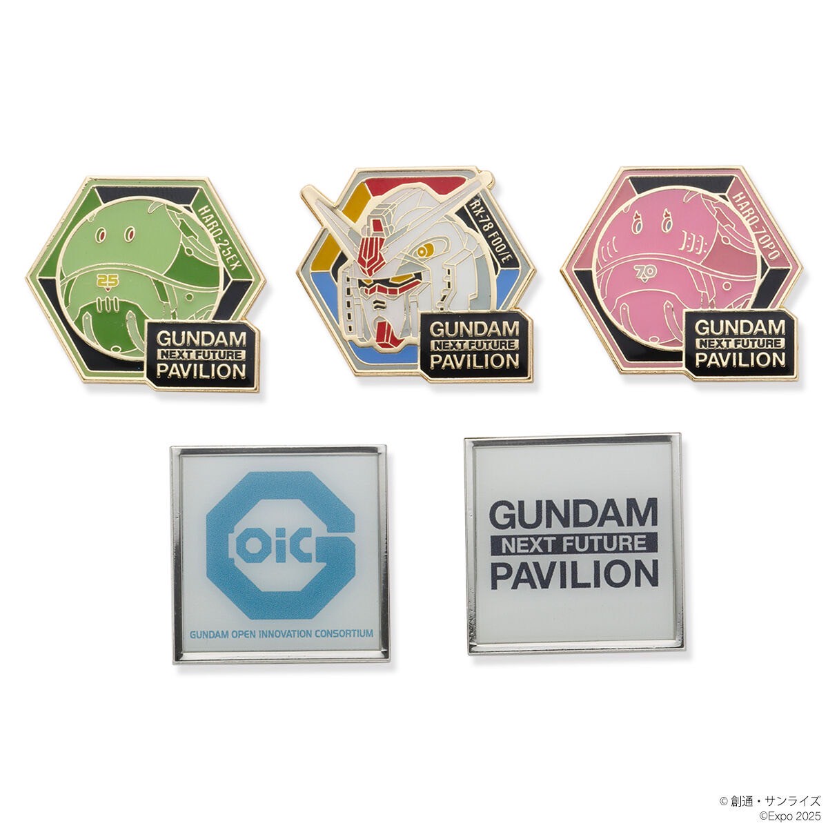 PRE-ORDER : STRICT-G『GUNDAM NEXT FUTURE PAVILION』Pins