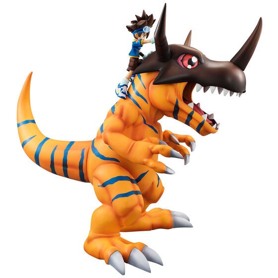 PRE-ORDER : G.E.M. Series Digimon Adventure (Greymon & Yagami Taichi) PVC Figure [Resale]