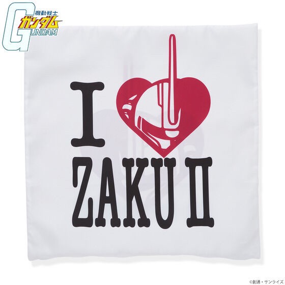 PRE-ORDER : Mobile Suit Gundam I LOVE MOBILE SUIT Cushion Cover