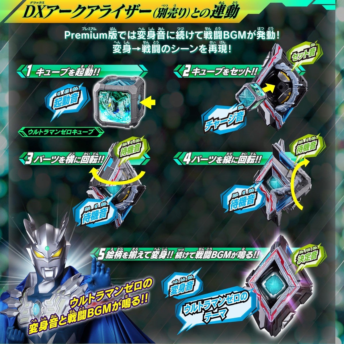 PRE-ORDER : DX Arc Cube Premium New Generation Stars Set 01