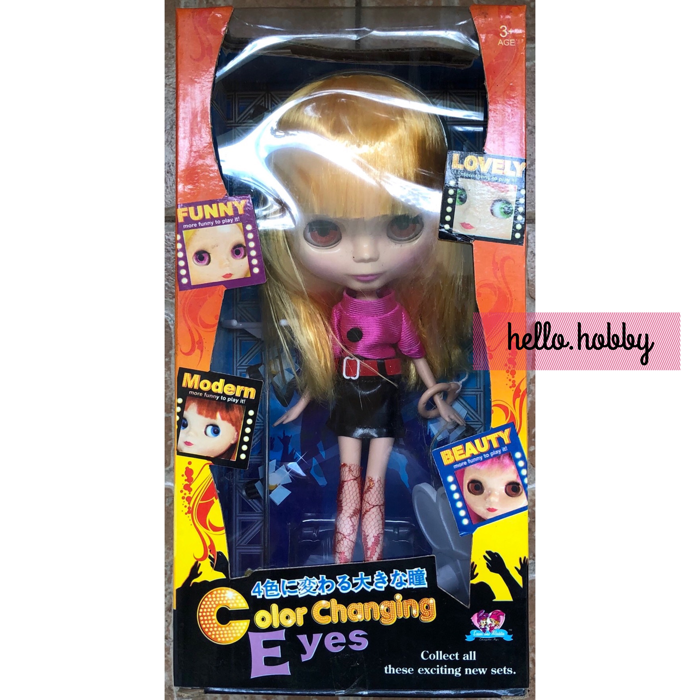 Color Changing Eyes Doll ตุ๊กตาตาเปลี่ยนสีได้