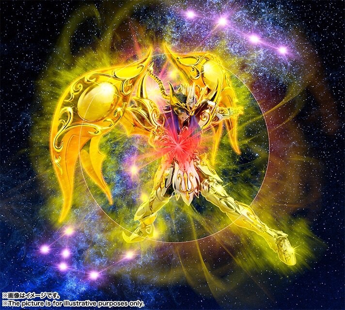 Saint Seiya Saint Cloth Myth EX Scorpion Milo (God Cloth) by Bandai