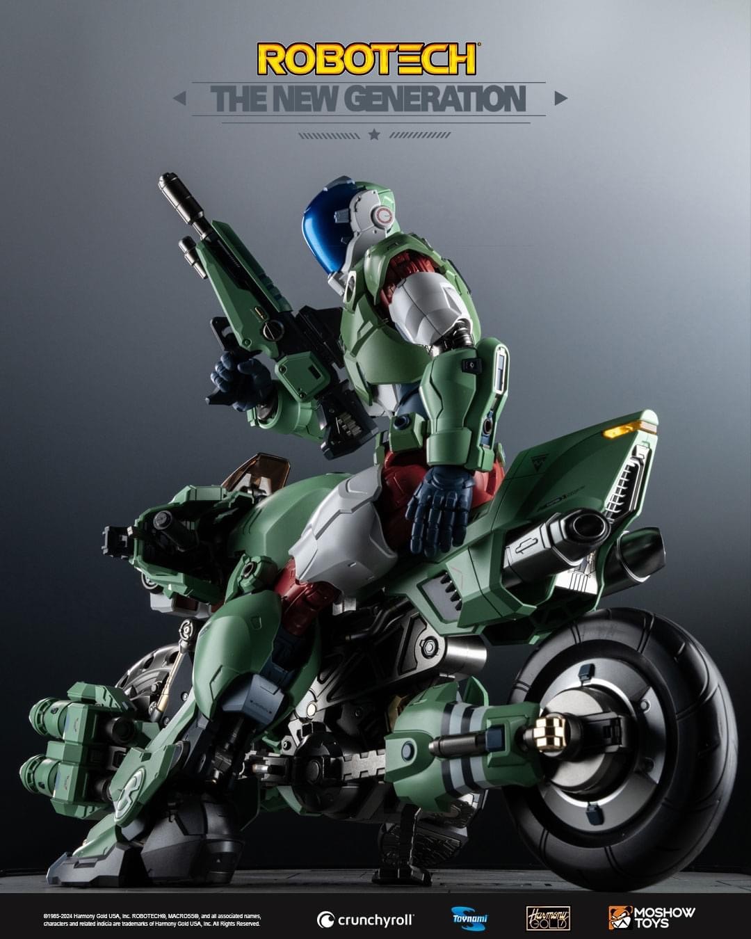 Pre-order : Noble Class X Series Robotech The New Generation: YR-052F Transformable Cyclone by Toynami x Moshow Toys