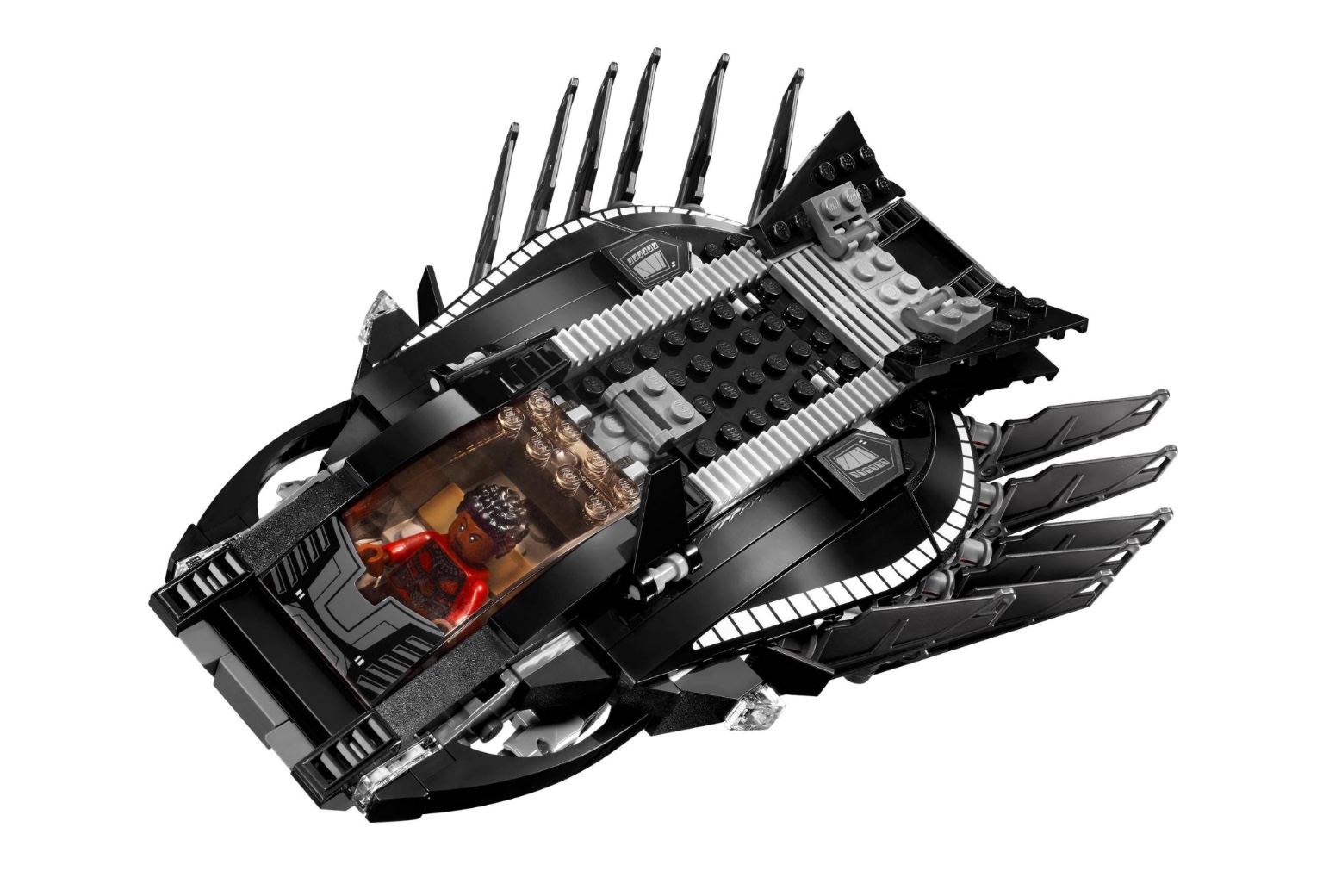 Lepin 07099 Black Panther Royal Talon Fighter Attack 401pcs