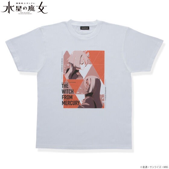 PRE-ORDER : Mobile Suit Gundam The Witch from Mercury Pair Design T-shirt