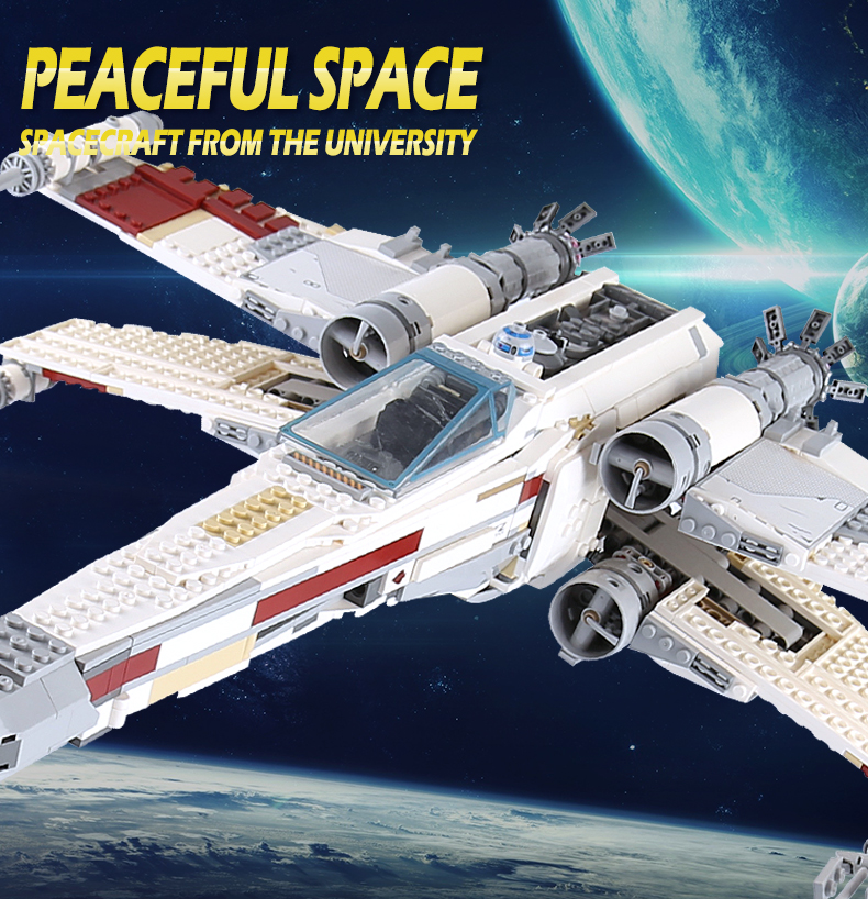 Lepin 05039 Star Wars Red Five X-wing Starfighter 1616pcs