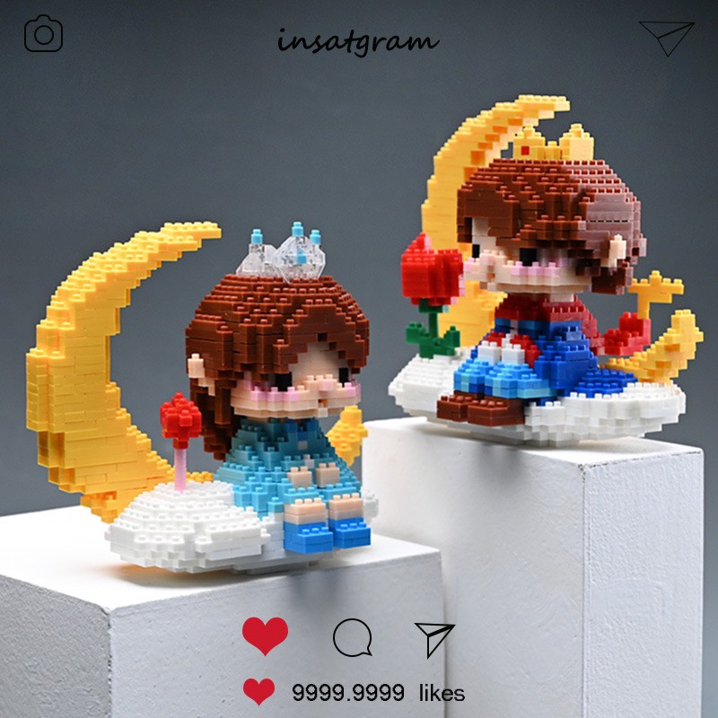 9086-9087 Prince & Princess On The Moon เจ้าหญิงเจ้าชายบนพระจันทร์