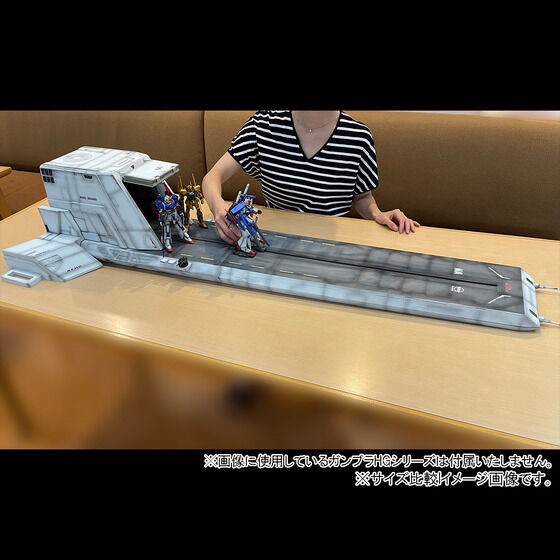 PRE-ORDER : Realistic Model Series Mobile Suit Gundam ZZ (For 1/144 HG series) NAHEL Argama Catapult Deck
