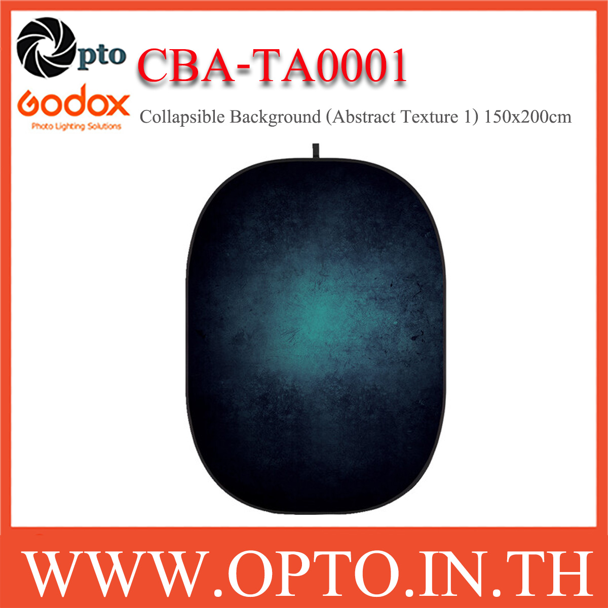 Godox CBA-TA0001 5 x 6' (1.5x2m) Collapsible Background (Abstract Texture 1) TA0001