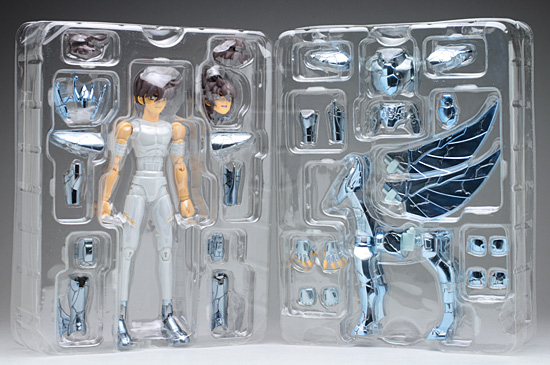 Saint Seiya Saint Cloth Myth Pegasus Seiya (Revived Bronze Cloth/Broken Ver.) And Saori Kido Original Color Edition by Tamashii Features Vol.2