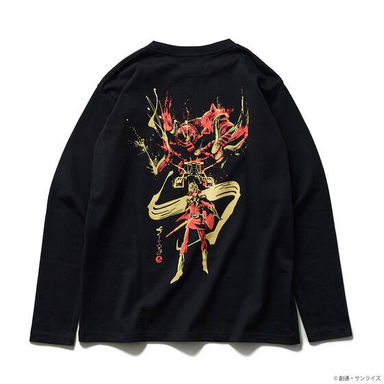 PRE-ORDER : STRICT-G JAPAN Space World Painting Long Sleeve T-shirt "Mobile Suit Gundam"