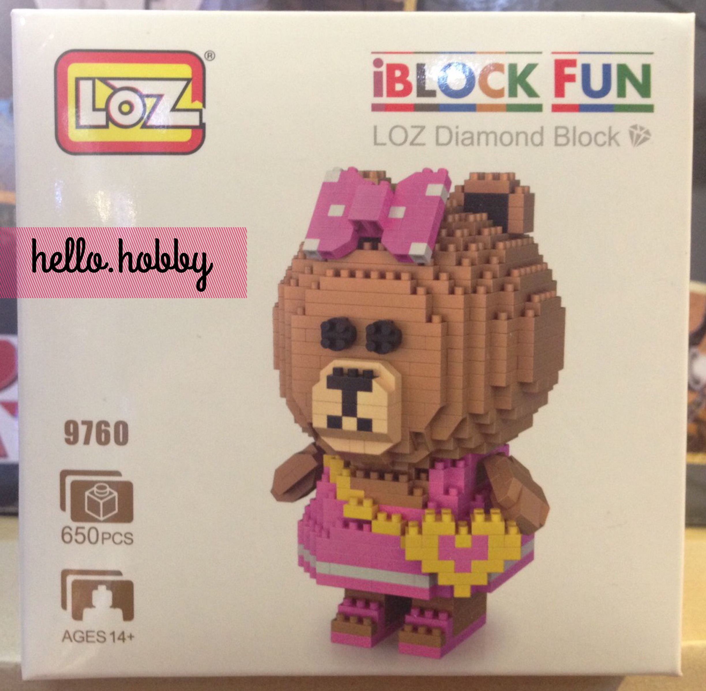 LOZ 9760 Line Town Choco 650pcs