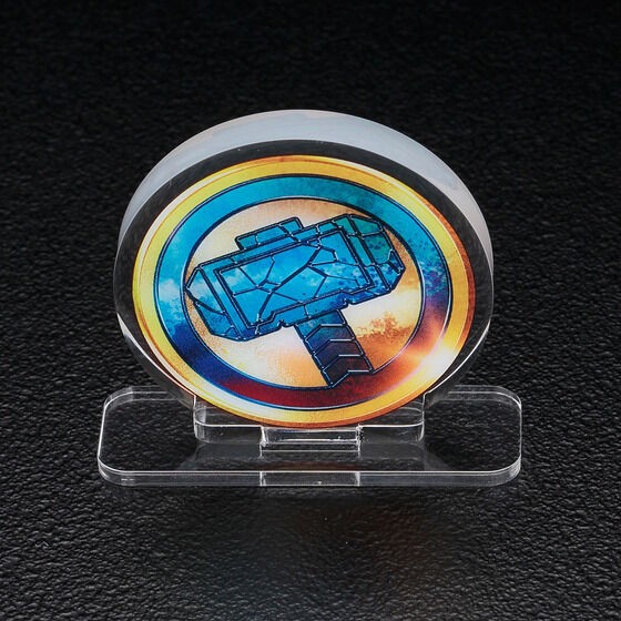 PRE-ORDER : Acrylic Logo Display EX MARVEL Thor: Love and Thunder Storm Breaker / Mjolnir Mark